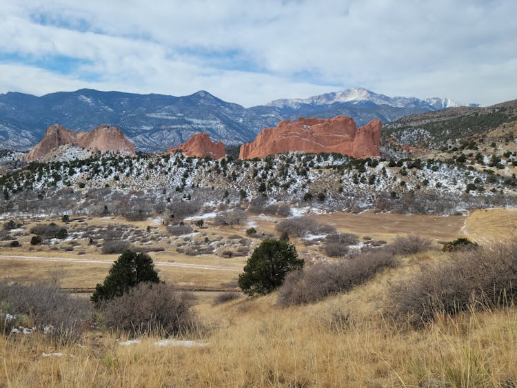 Rocks In Mountains Landscape