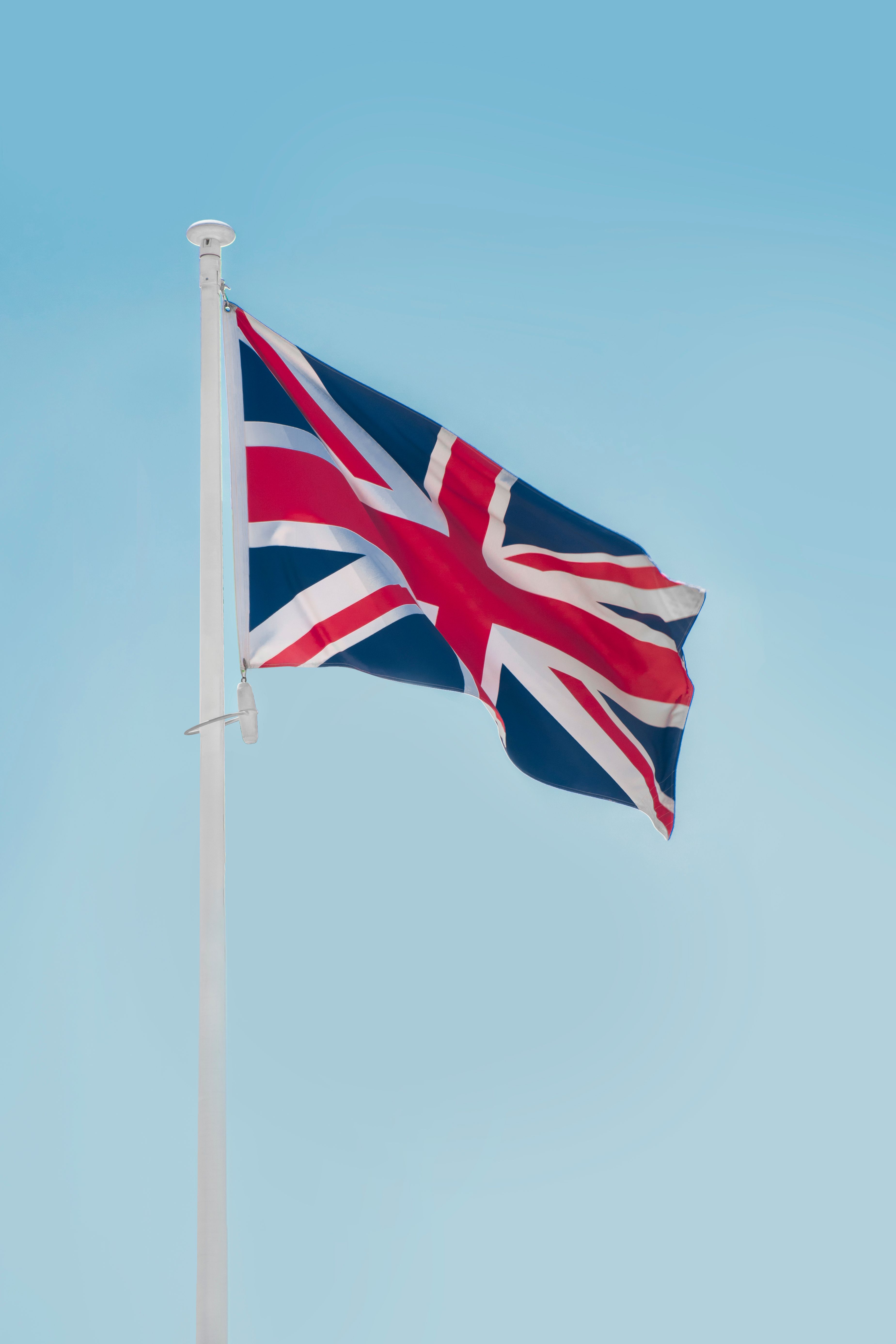 Hanged Flags Beside Building Free Stock Photo Hanged flags beside building free stock photo