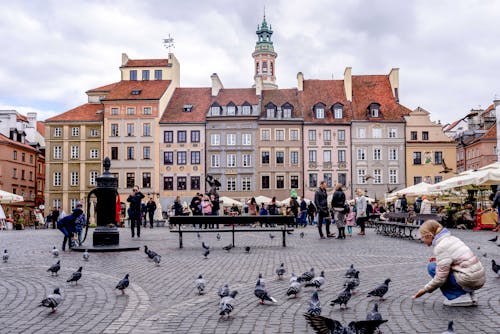 Kostenloses Stock Foto zu altstädter marktplatz, architektur, gebäude