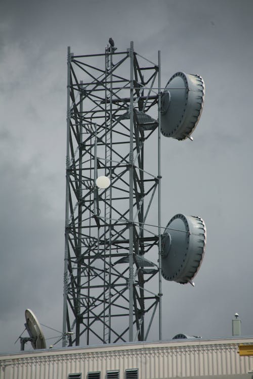Telecommunication Tower with Antenna
