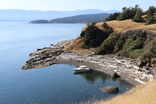 Secluded Cove on Beach