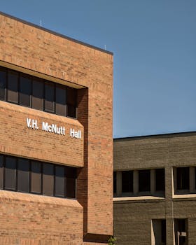 V.H. McNutt Hall, a key academic building at Missouri S&T, Rolla, MO.