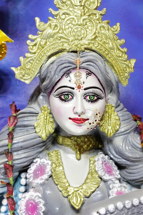 上漆的, 印度教的神, 垂直拍攝 的 免費圖庫相片