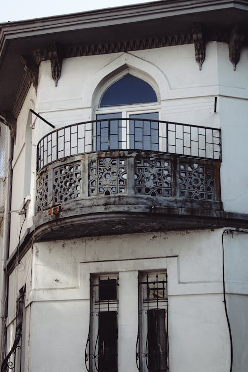 A White Concrete Building