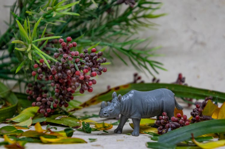 Rhino Figurine