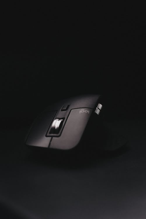 Close-up of a Computer Mouse 