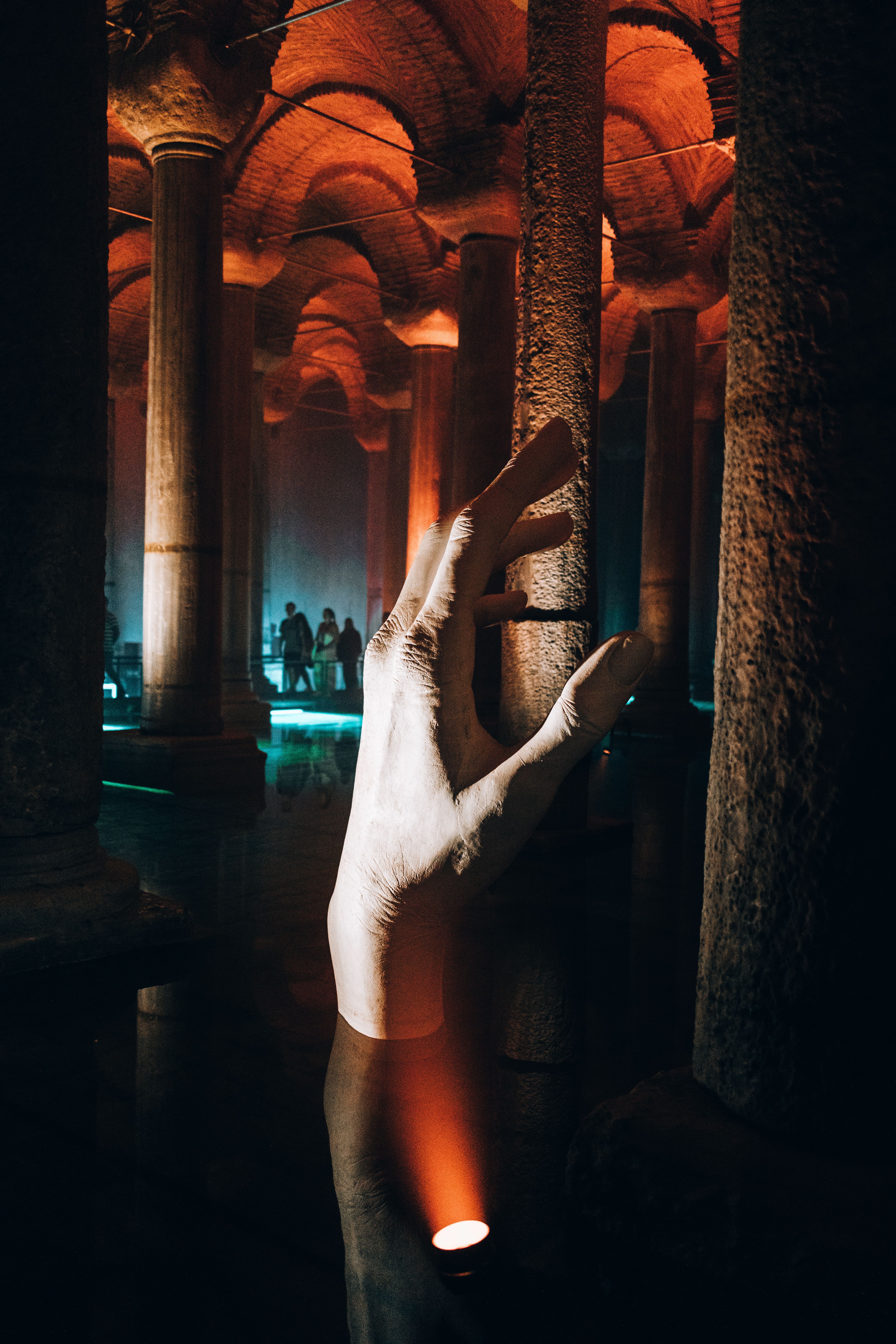 Sculpture in form of a Big Human Hand · Free Stock Photo