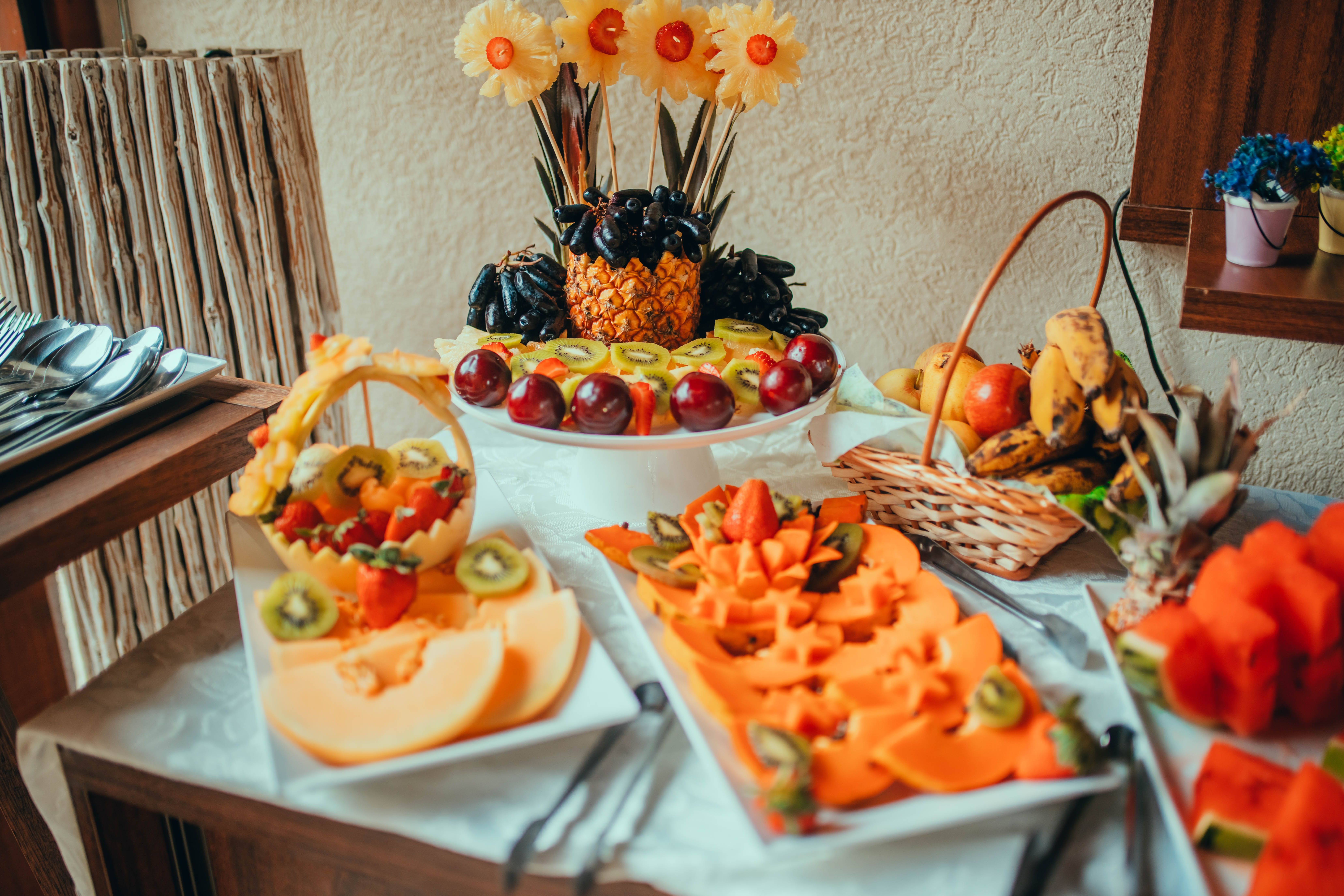Exquisite charcuterie and cheese spread