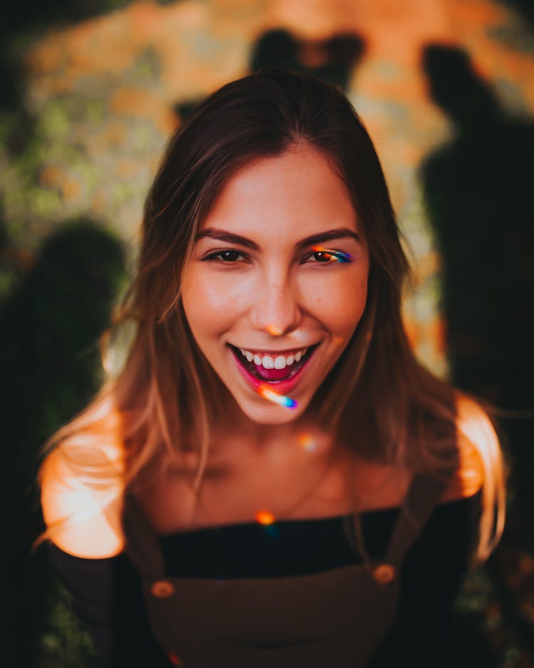 Lights On The Face Of A Laughing Woman