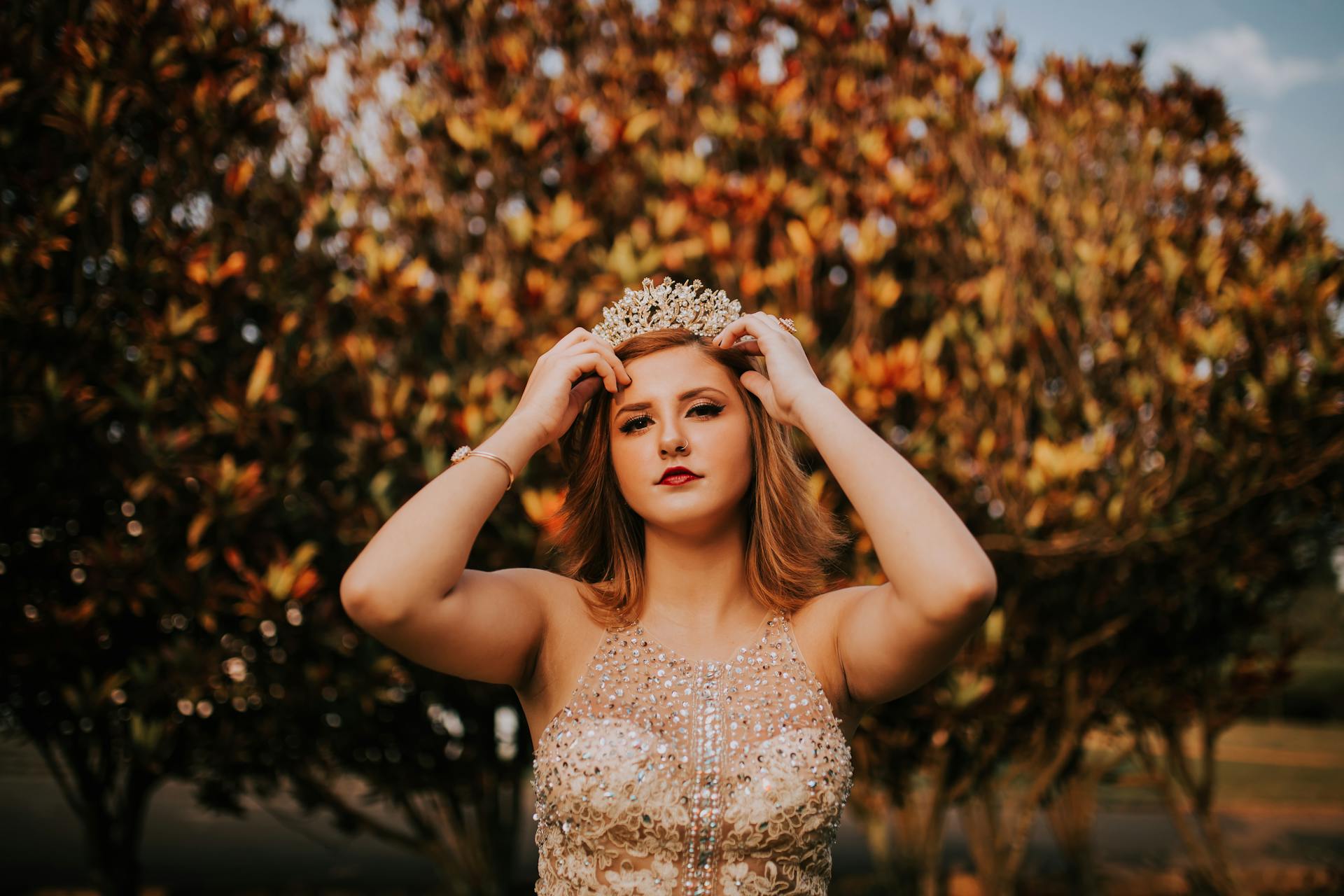 Beauty Queen in Crown