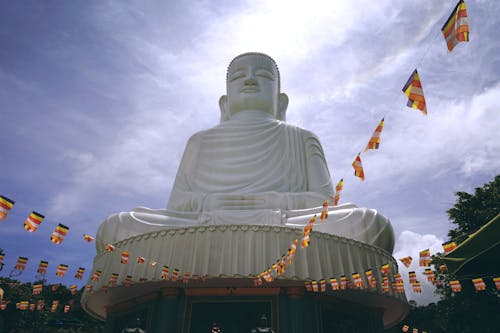 Gratis lagerfoto af blå himmel, buddhistisk tempel, den store buddha