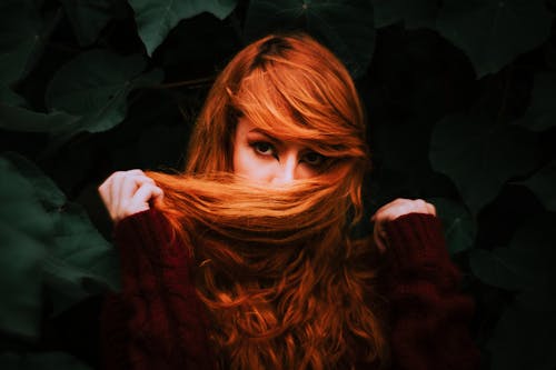Ingyenes stockfotó álló kép, auburn haj, barna témában