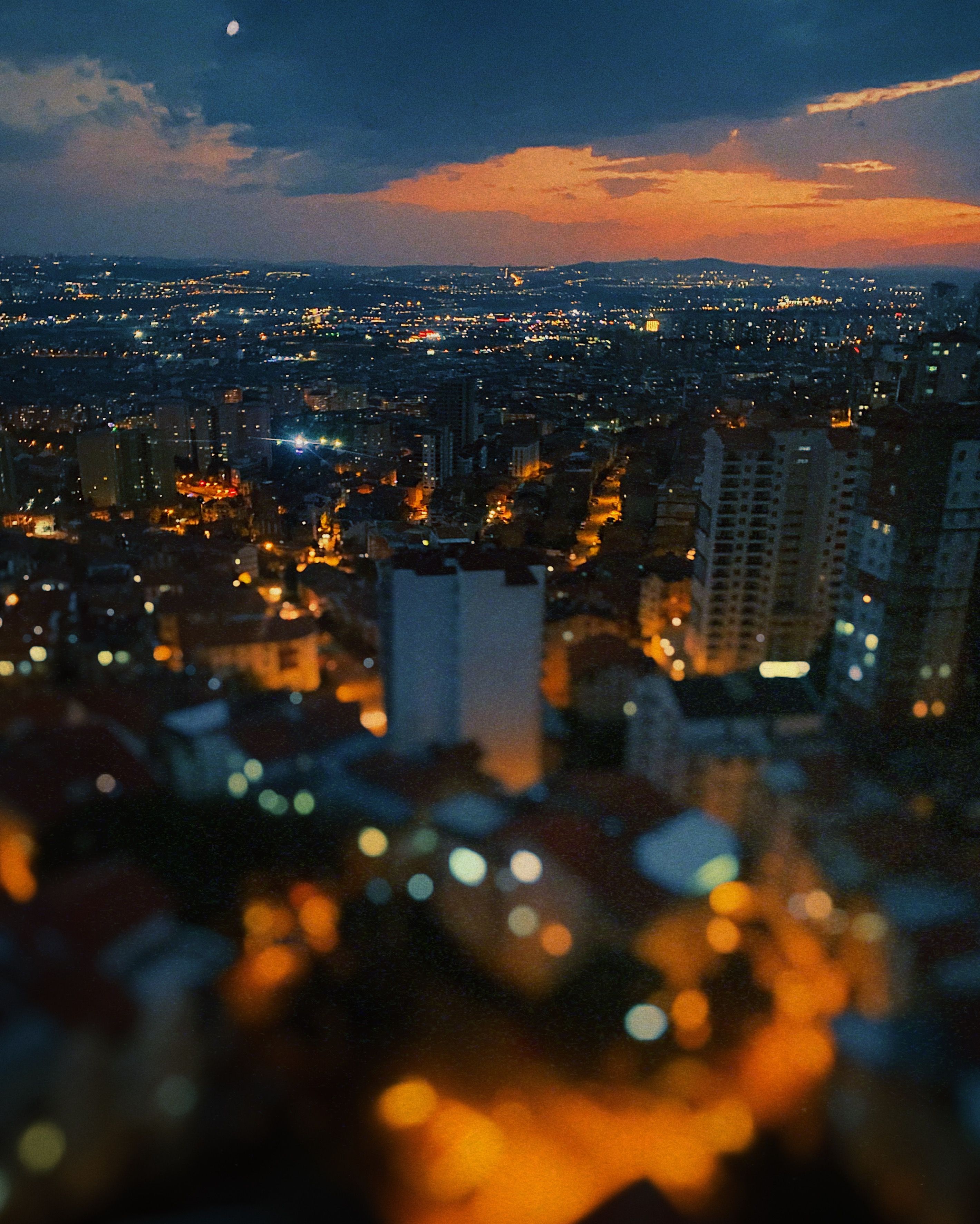 Free stock photo of a mosque, ankara, city night