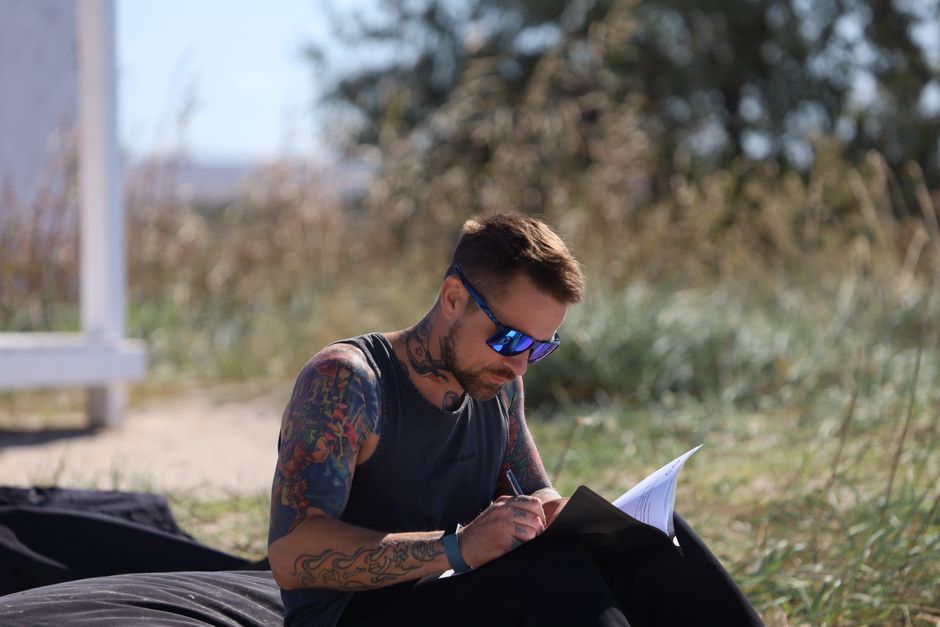 note taking candid lifestyle lifestyle photo 1