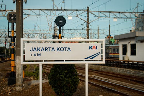 Foto stok gratis Indonesia, jakarta, kereta api