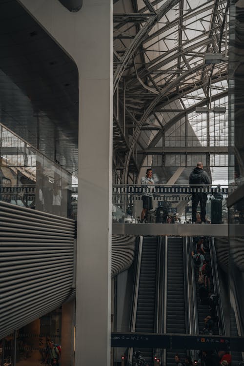 Interior of a Metro Station 