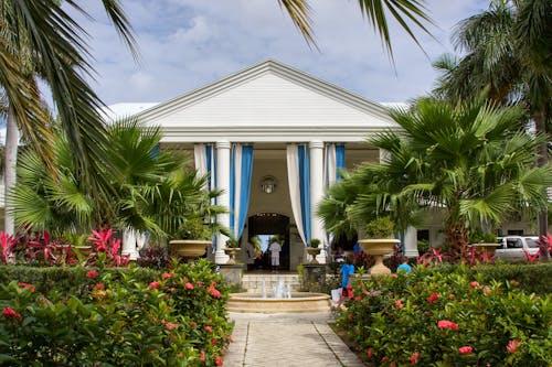 Entrance to a Resort