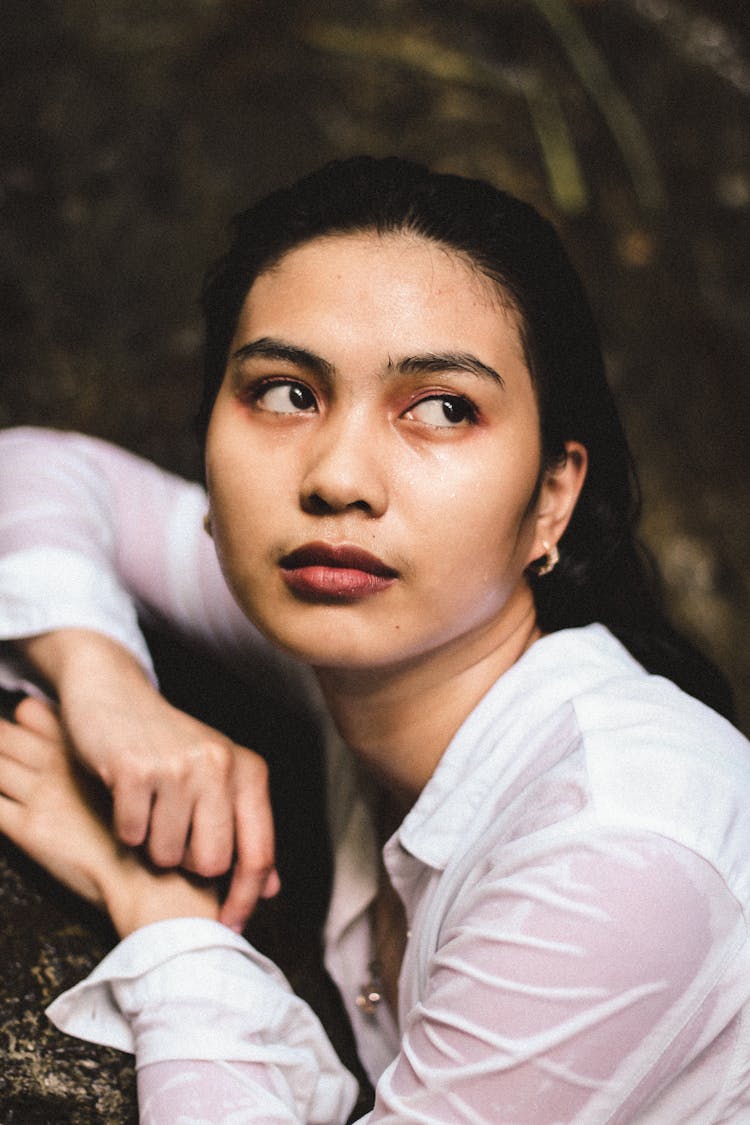 Woman In Shirt