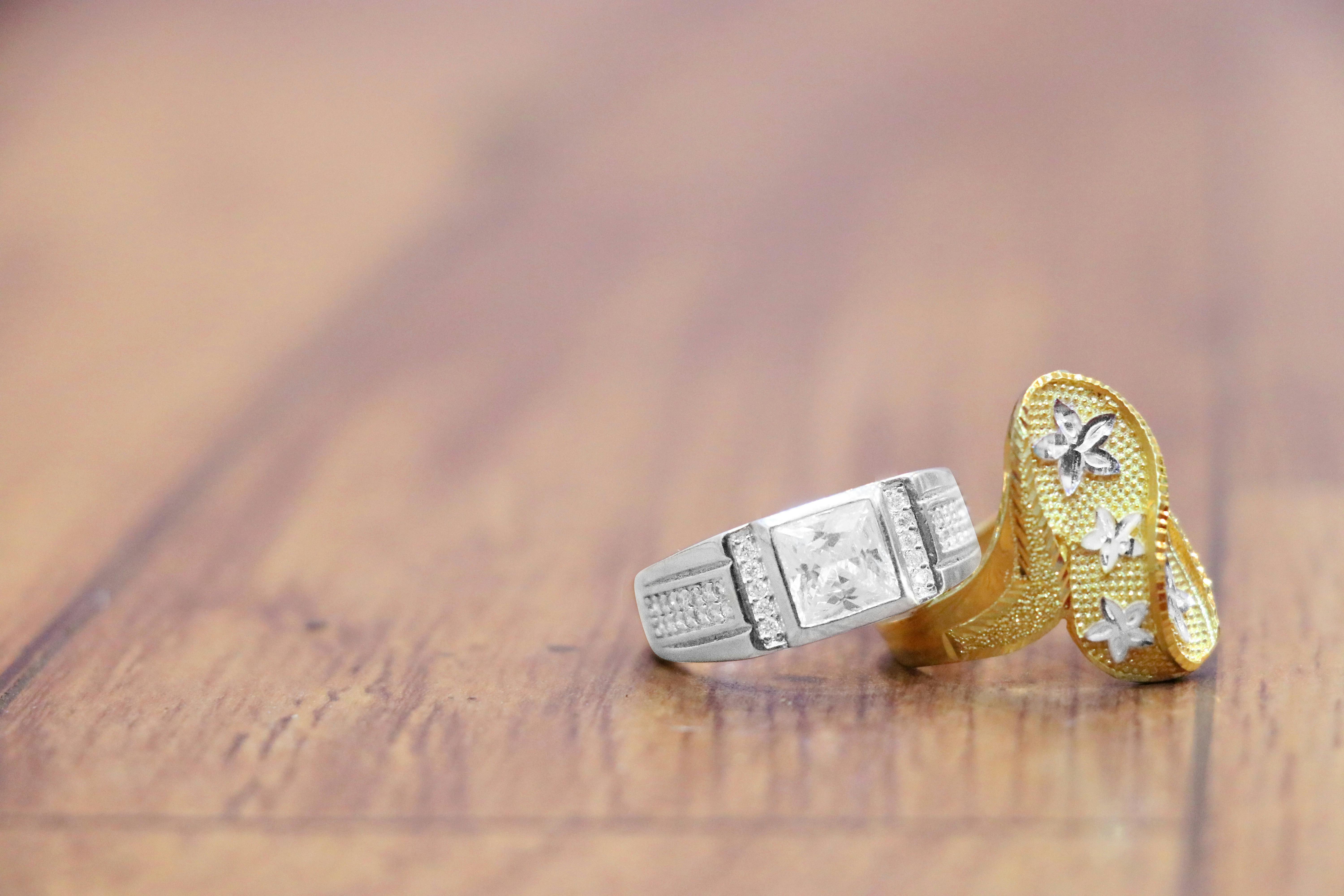 Free stock photo of #couplesring #Gold, #Diamond, #Engagement rings