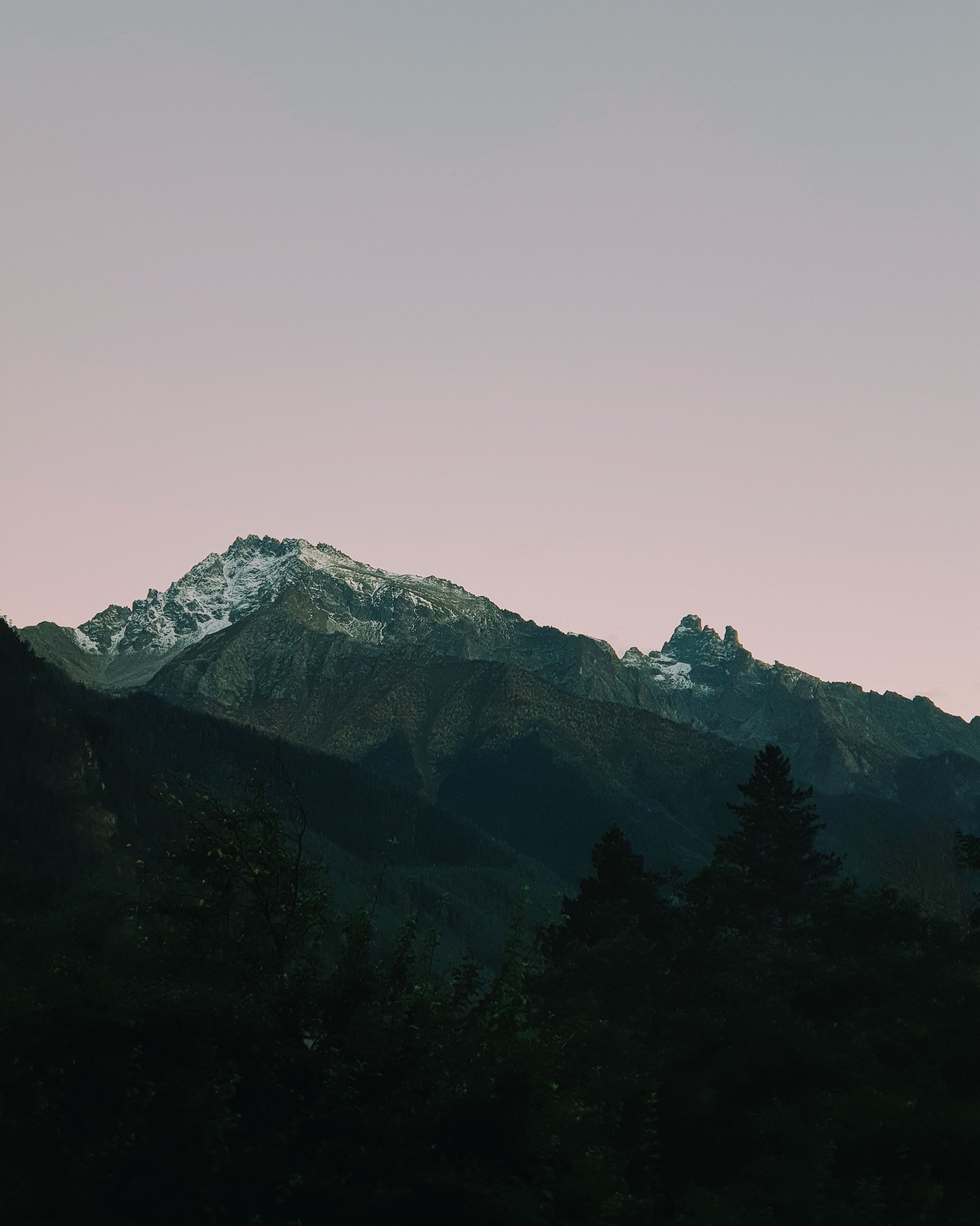 Beautiful Landscape of River and Mountains at Sunset · Free Stock Photo