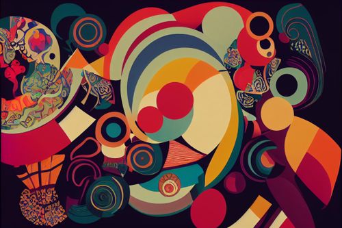 Free Abstract shapes with intricate details Stock Photo