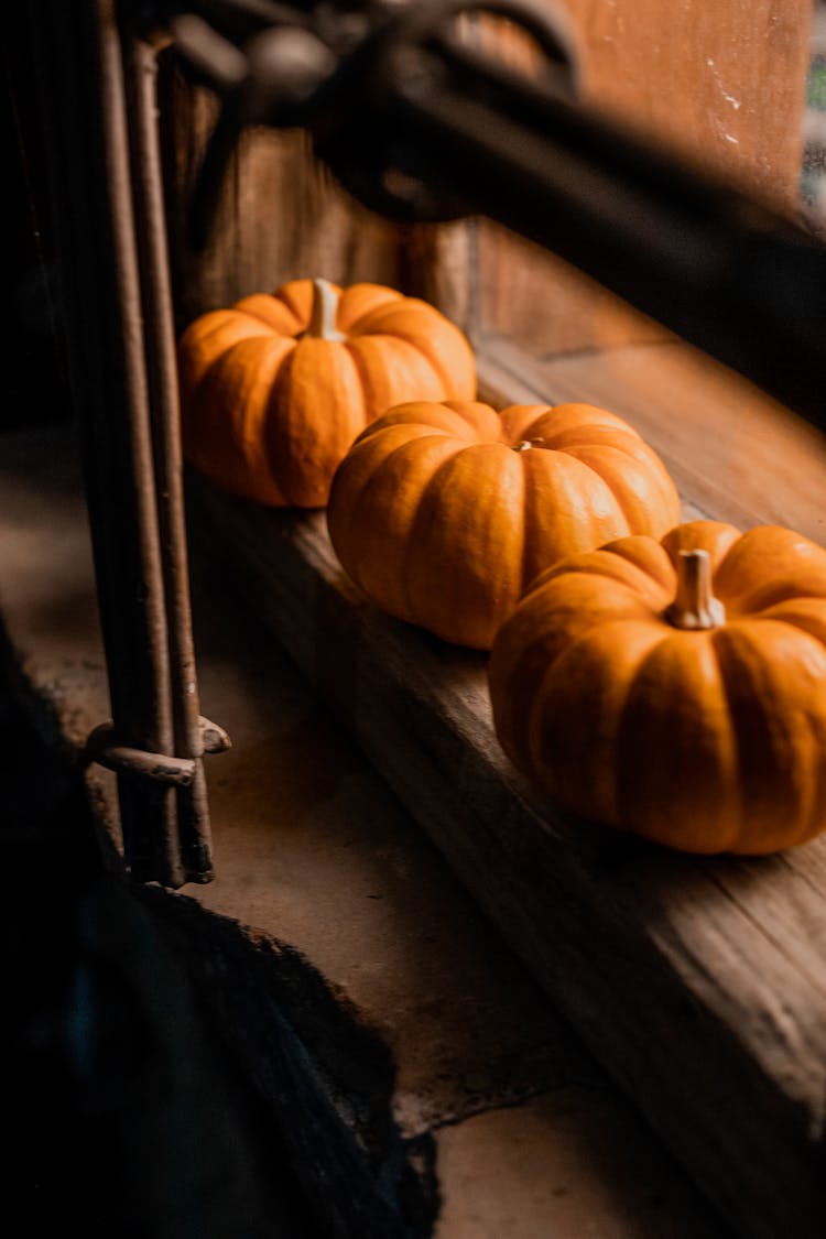 Gourd Vegetable On Wood