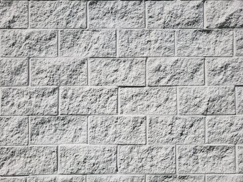 Free Gray Brick Wall Stock Photo
