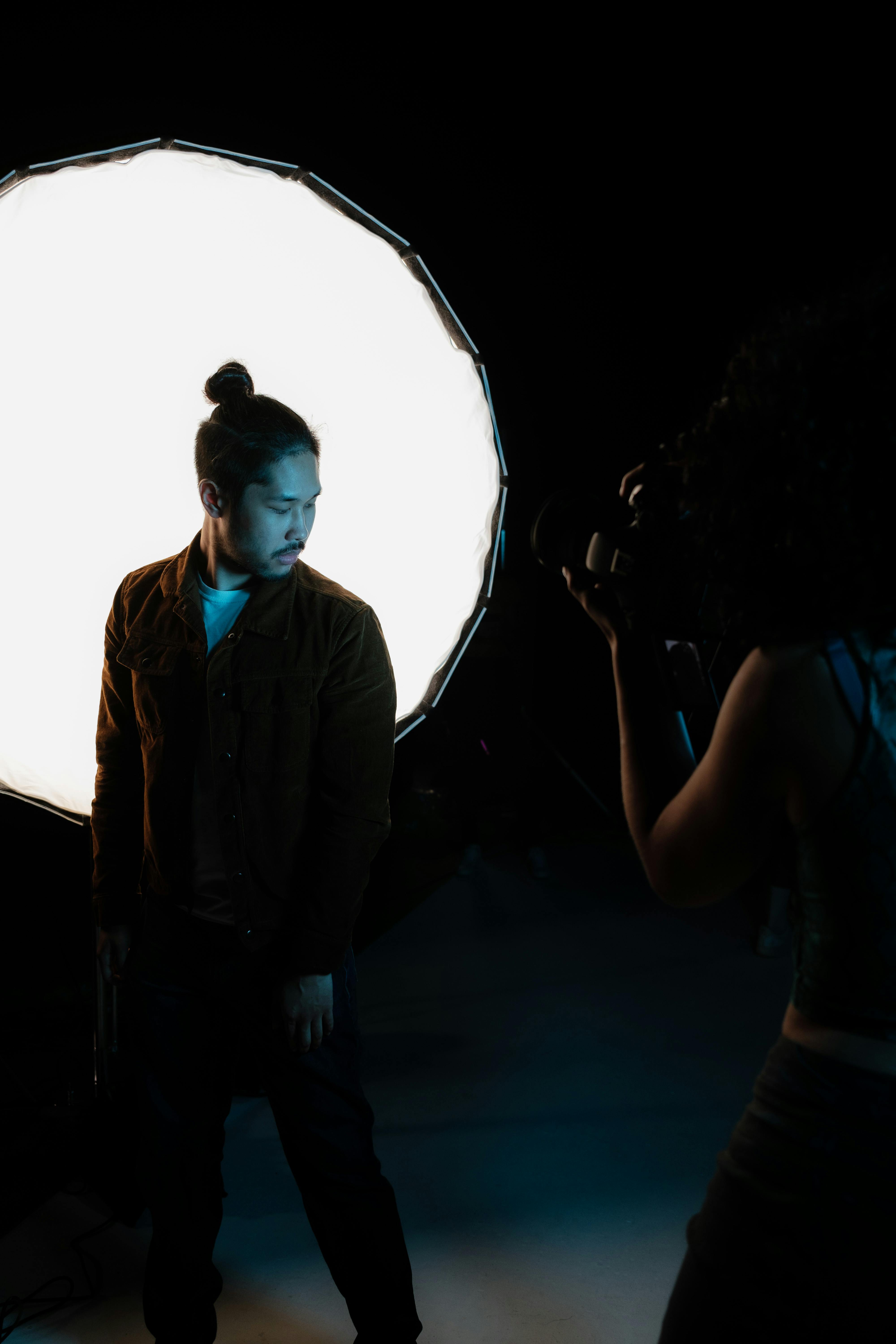 Gratis Foto stok gratis berpose, efek siluet, foto profesional Foto Stok