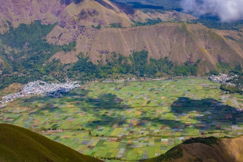 Ilmainen kuvapankkikuva tunnisteilla indonesia, kuva yläkulmasta, laakso