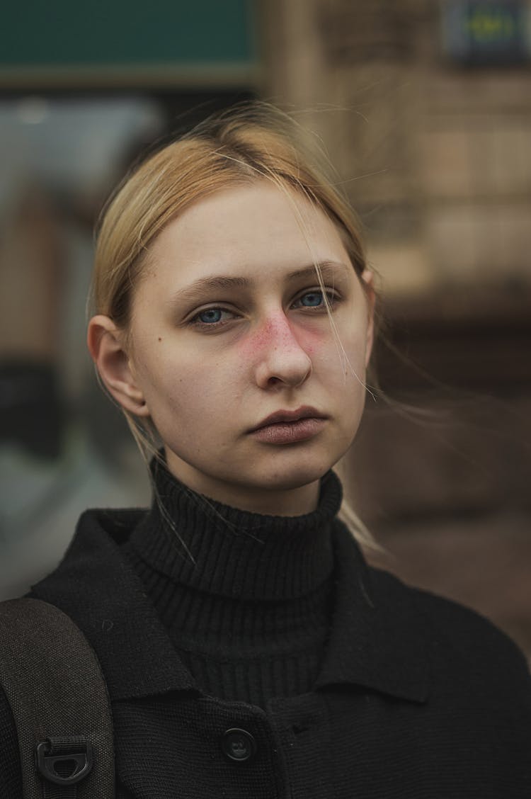 Portrait Of A Blonde Girl