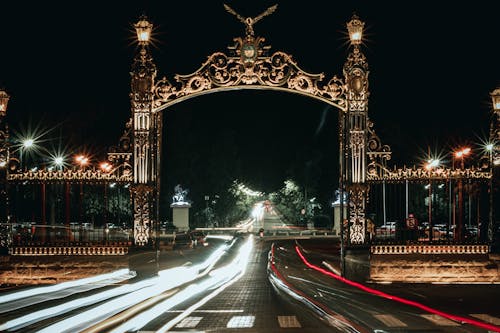 Entrance Gate at the Parque General San Martín 