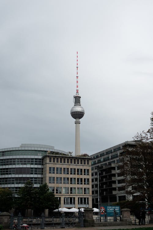 Fotobanka s bezplatnými fotkami na tému architektonický dizajn, Berlín, berlínska televízna veža