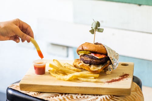 Fotobanka s bezplatnými fotkami na tému americké jedlo, burger, dipovanie