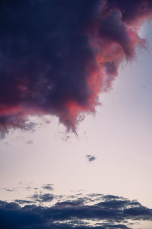Foto de stock gratuita sobre anochecer, cielo, fondo de pantalla, luna,  naturaleza, nubes, puesta de sol, rosa