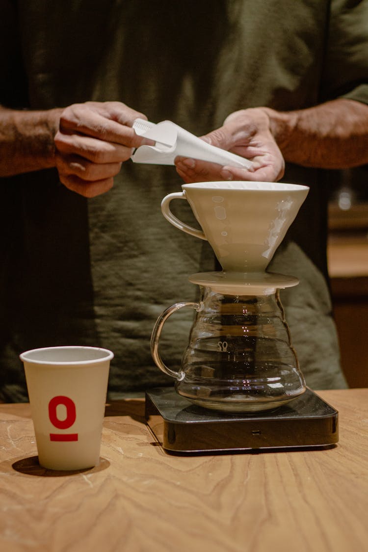 Man Preparing Coffee