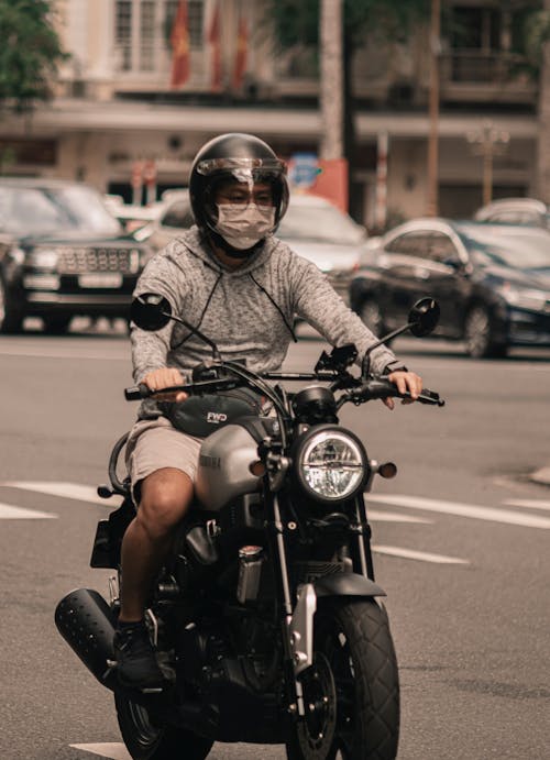 Gratis lagerfoto af mand, menneske, motorcykel