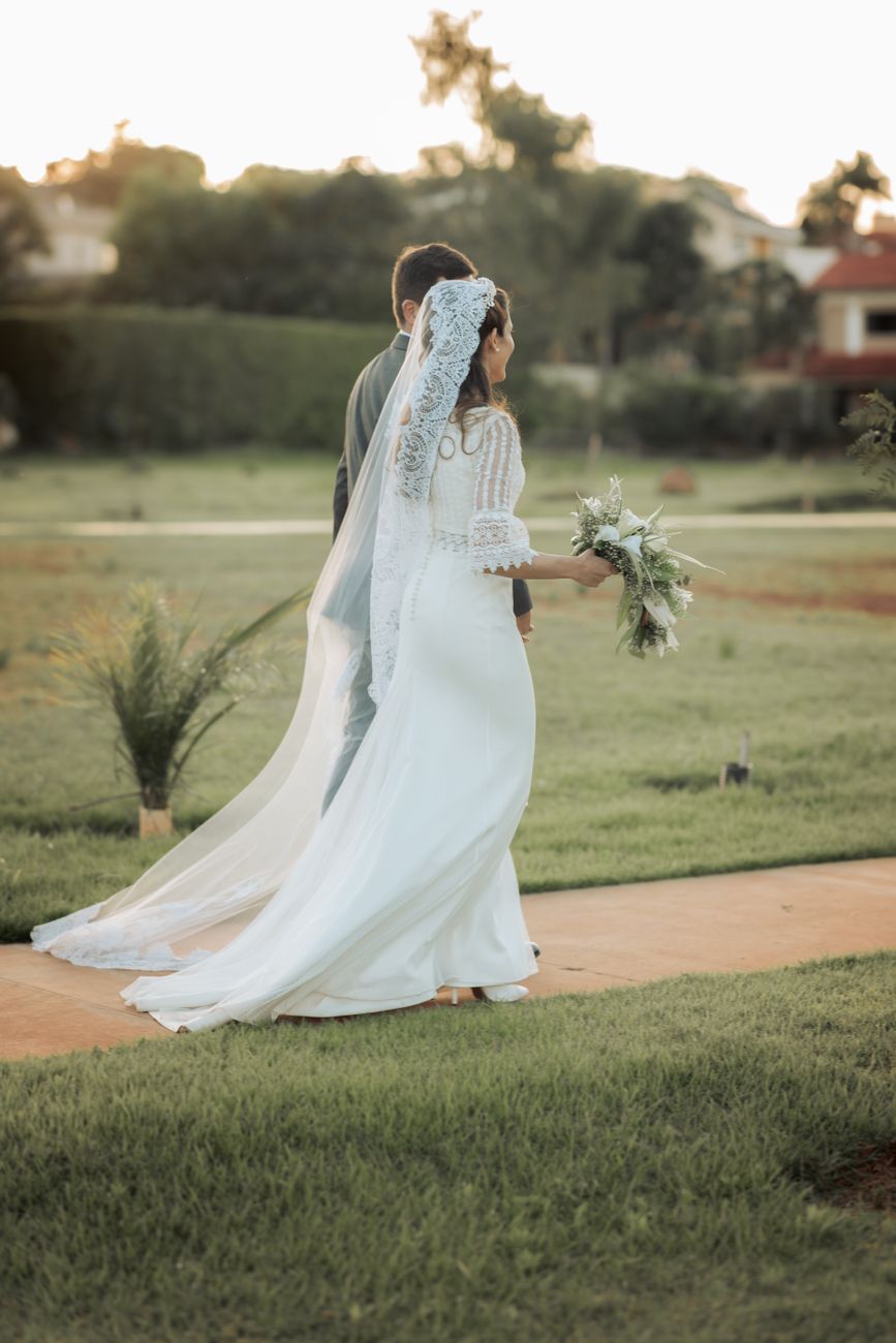 Beautifully decorated wedding reception venue