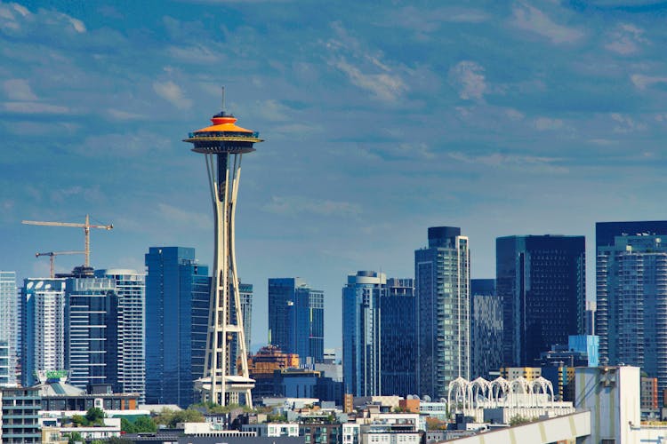 Seattle Skyline Featuring The Space Needle