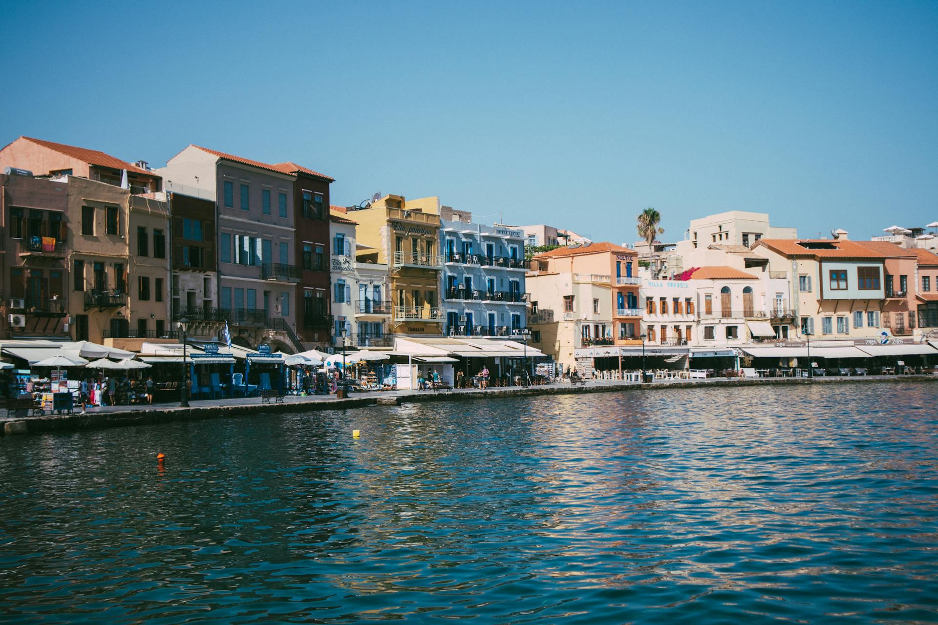 The Old Venetian Port of Chania Greece