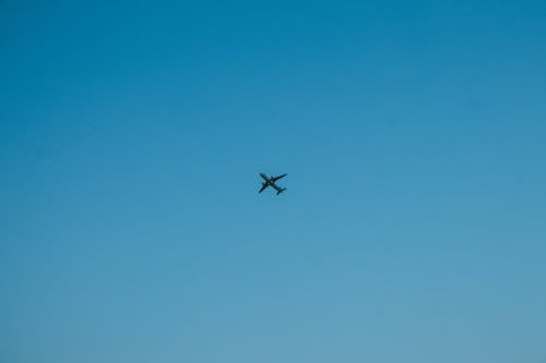 An Airplane Flying in the Sky