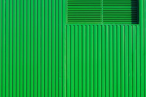 Exterior of a Green Building 