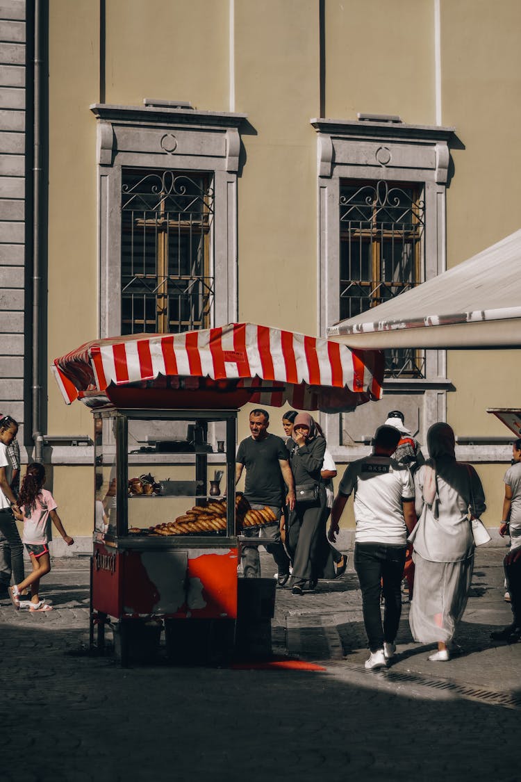 People Walking On The Street