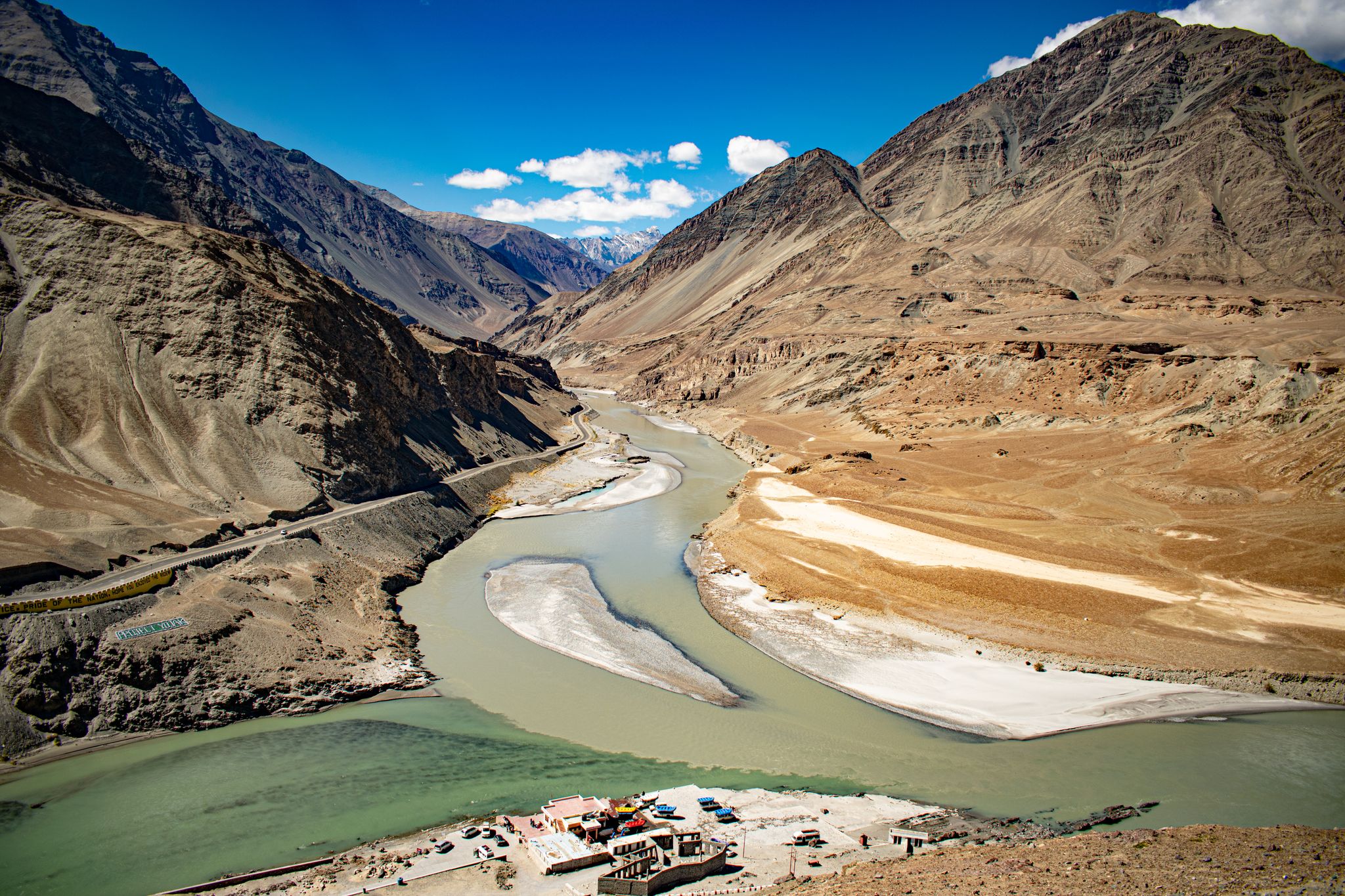 Indus-Zanskar Confluence