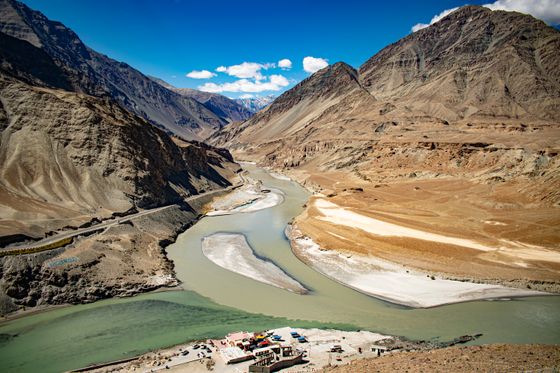 Indus-Zanskar Confluence