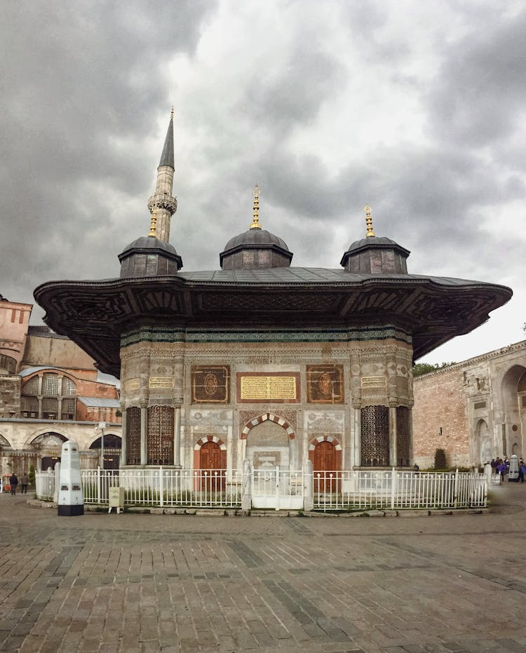 The Fountain Of Ahmed III In Istanbul Turkey