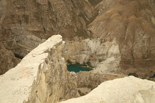 River Dam in the Mountain Canyons