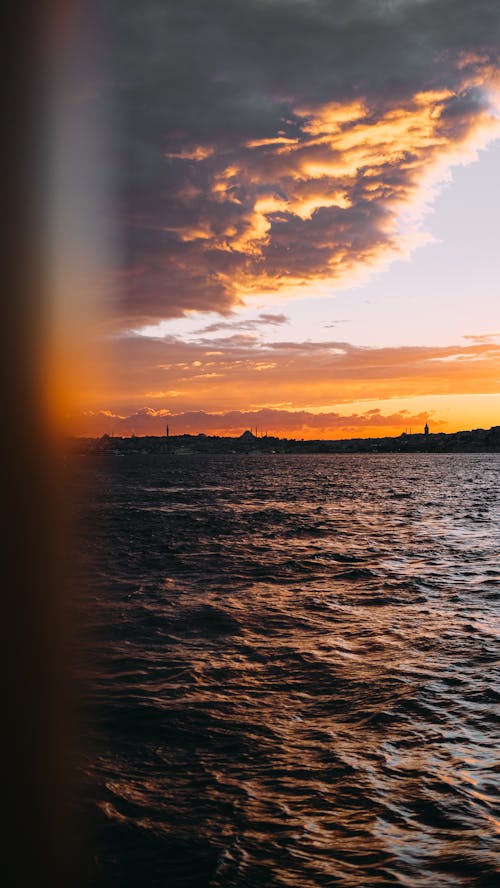 Fotobanka s bezplatnými fotkami na tému magická hodina, more, oceán