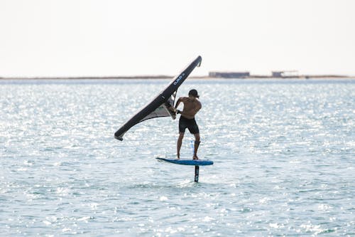 Surfer in Sea