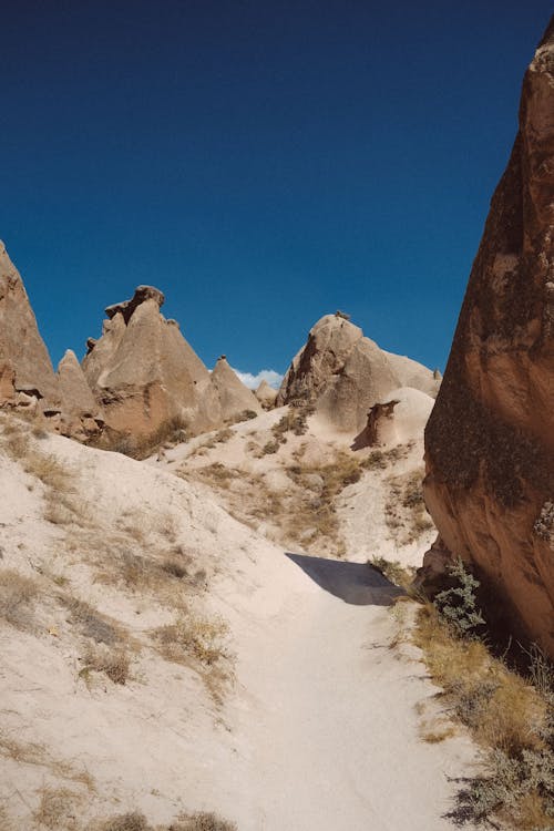 Kostenloses Stock Foto zu berge, cappadocia, dürr