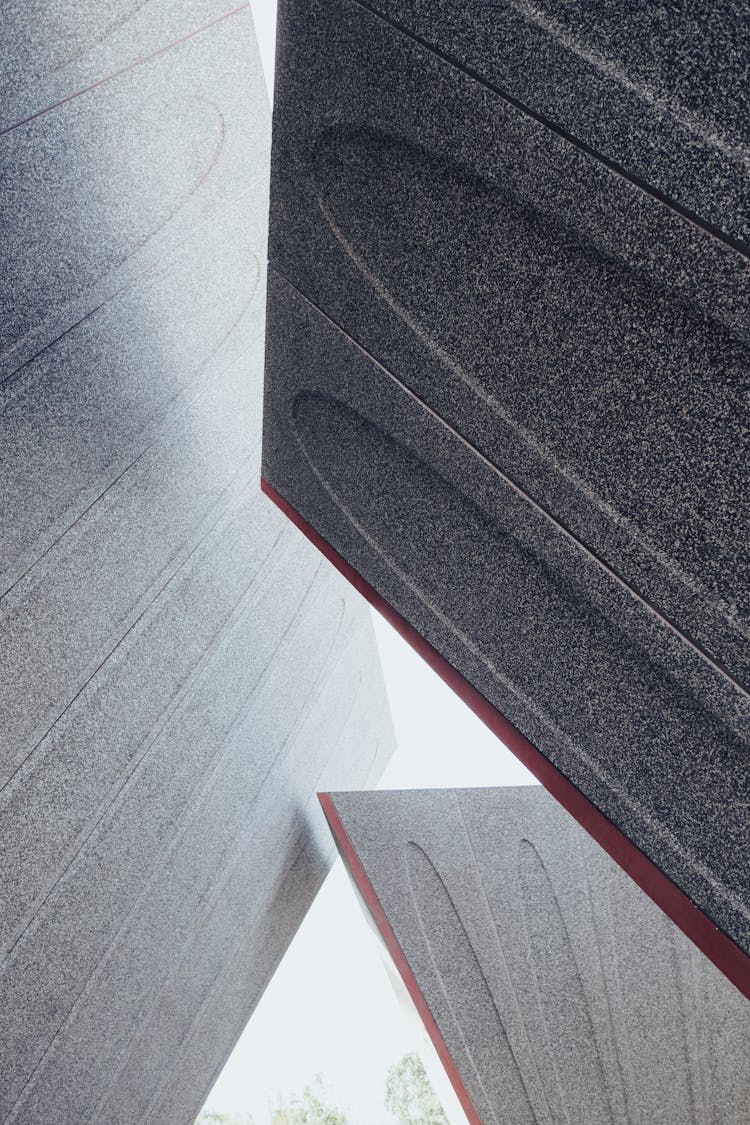 Close-up Of Concrete Modern Constructions